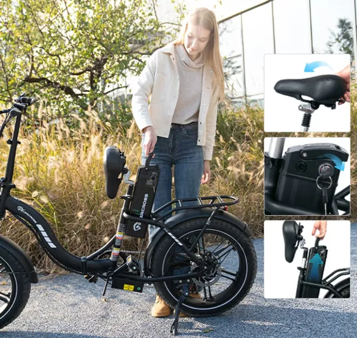 Powerful Motor & Long-Range 48V Battery
